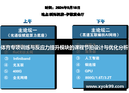 体育专项训练与反应力提升模块的课程节拍设计与优化分析
